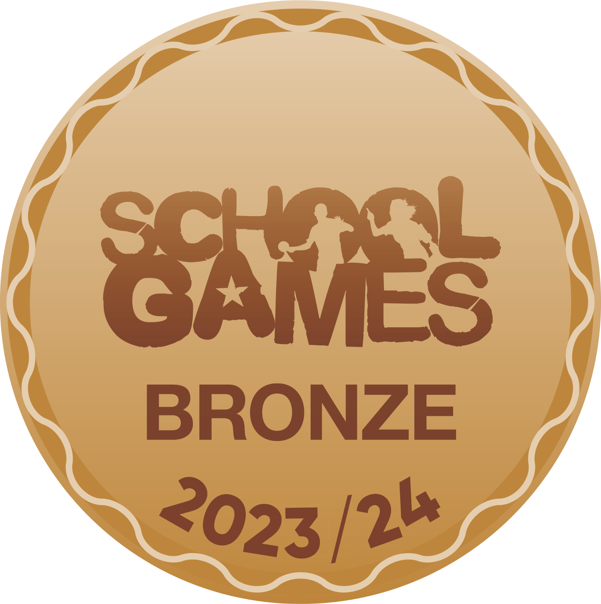 School Games Bronze Award 2023-24 logo